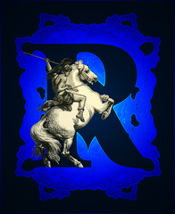 Letter R.