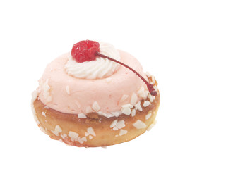 Cream cake, biscuit basket.