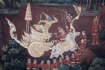 dipinti di guerra a bangkok