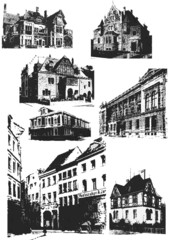 Buildings threshold background profile set 3