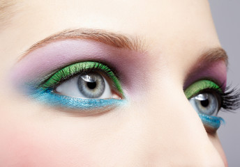 Naklejka premium eye shadow make up