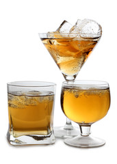 Whiskey and ice