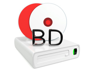 3d illustration: the icon for the CD-ROM computer program