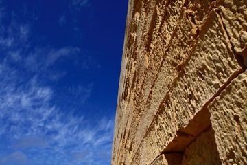 View of Rabat (Victoria) fortress (Gozo, Maltese islands)