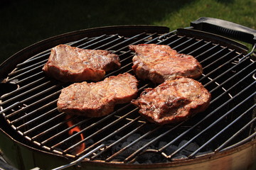 Grillparty mit Freunden