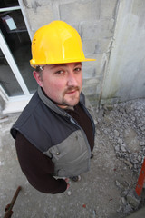 Construction worker on site