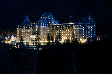 The Fairmont Banff Springs Hotel in Alberta, Canada