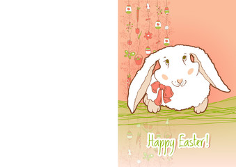 Easter Bunny for card