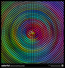 abstract colorful mosaic background