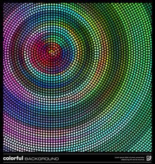 abstract colorful mosaic background