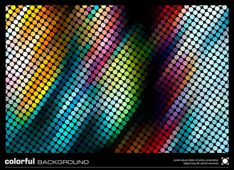 abstract colorful mosaic background