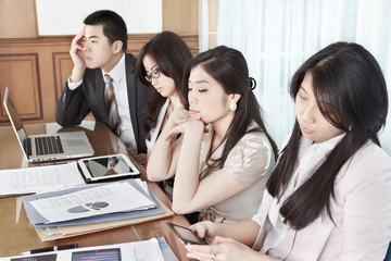 Boring meeting session