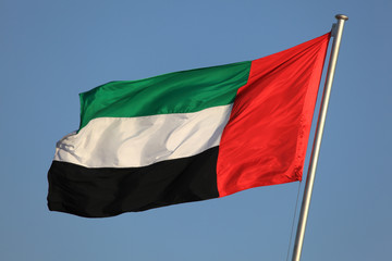 Fototapeta premium Flag of United Arab Emirates