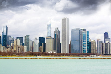 Fototapeta premium Finance District