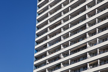 Obraz premium Wohnung - Hochhaus in Berlin