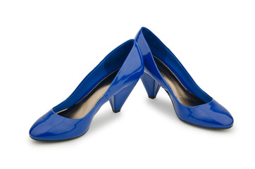 Female shoes in fashion concept