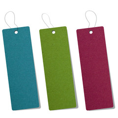blank tag made by grunge paper texture