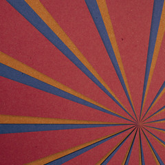 abstract ray shine background made by grunge recycle paper