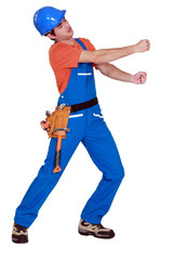 The handyman lost it