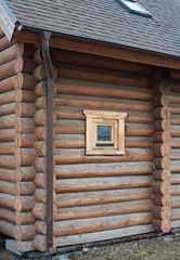 wooden house