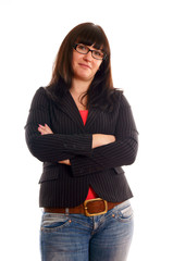 Obraz premium Portrait of a confident young business lady