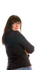 Obraz premium Portrait of a confident young business lady