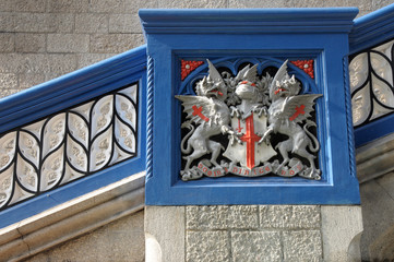Obraz premium Detail of Tower Bridge, London
