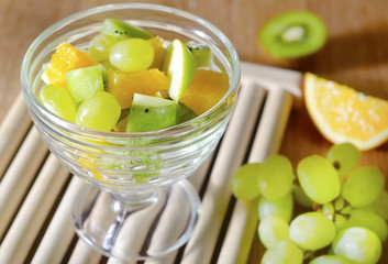 salad with fruits