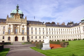 Straka academy, the seat of the government in Prague
