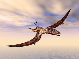 Flying Dinosaur Dimorphodon © Michael Rosskothen