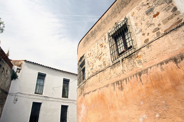 Casa antigua, Cáceres, España