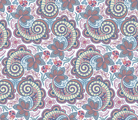 Seamless lace pattern