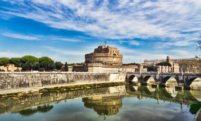 Castle of the Angels, Rome,. St Angelo