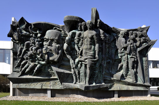 Marx- Monument Leipzig
