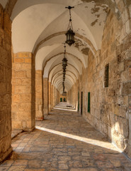 Fototapety  Łuki na Wzgórzu Świątynnym w Jerozolimie