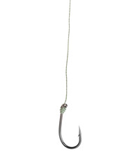 Single fish hook isolated on white