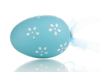 Easter egg isolated on white