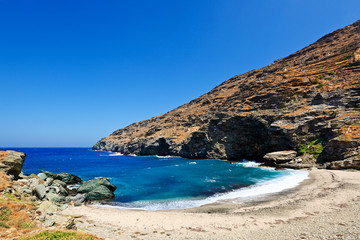 Fototapeta na wymiar Andros island, Greece