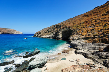 Fototapeta na wymiar Andros Island, Grecja