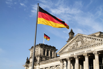Fototapeta na wymiar Berlin Reichstag