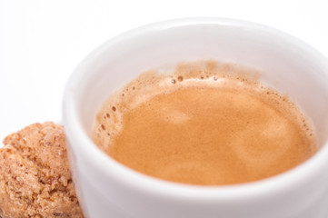 Cafe Espresso mit Amarettini