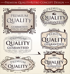 premium quality retro concept design