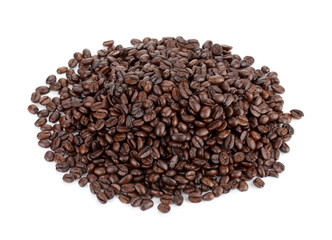 Heap of coffee beans