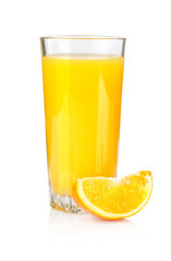 Juice and orange