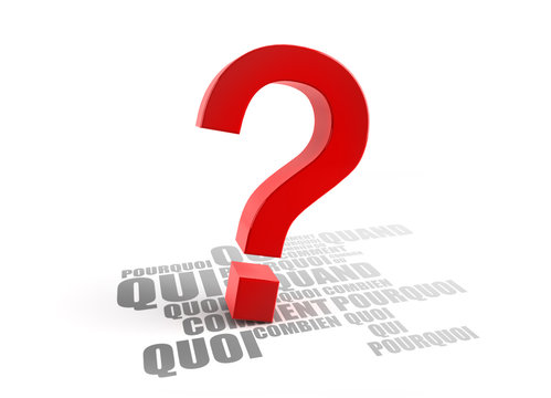 POINT D'INTERROGATION ROUGE 2