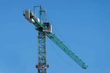Naklejka premium Building crane