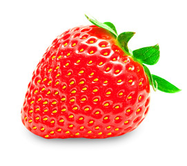 strawberry isolated on white background