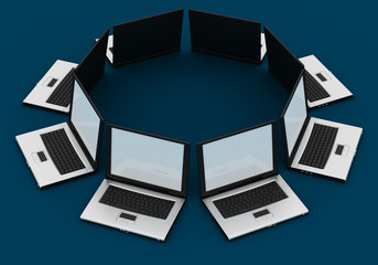 Computer network communicating