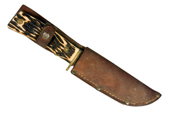 vintage hunting knife
