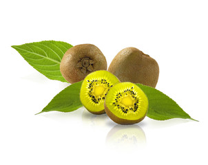 Golden kiwi, variedad amarilla.